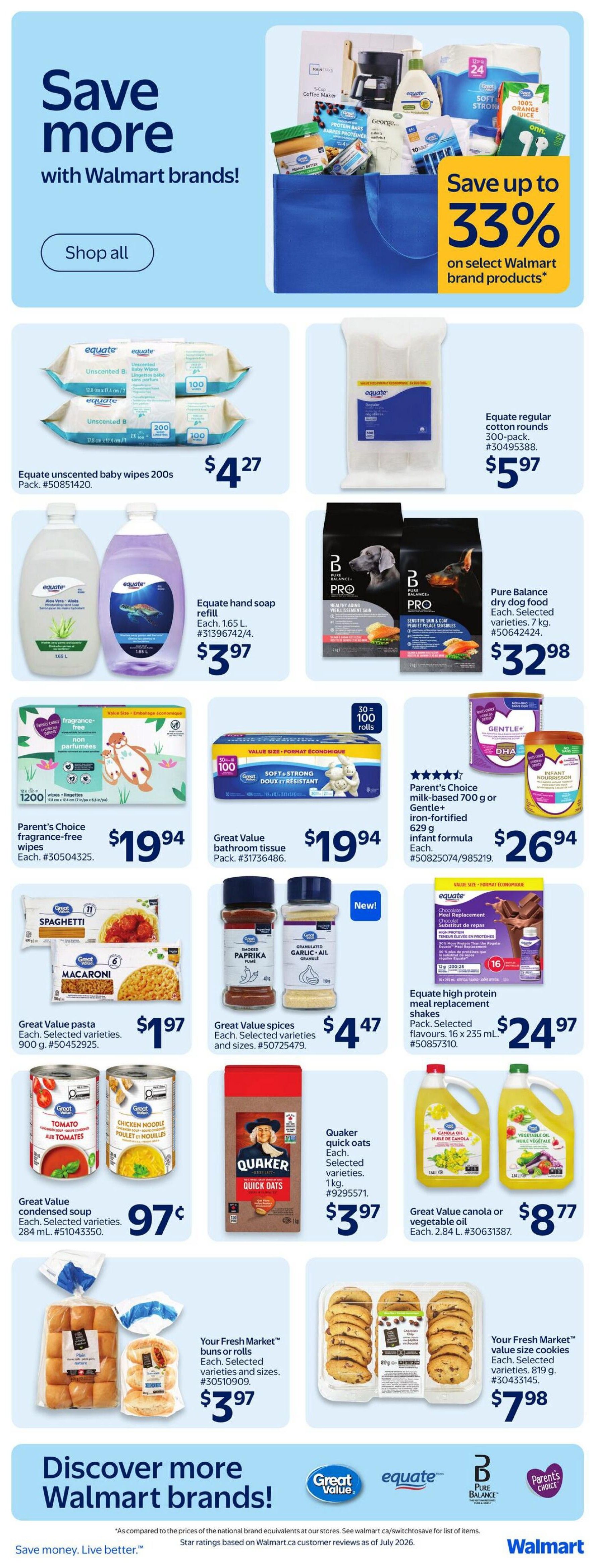 Walmart (ON) Flyer September 3 to 9