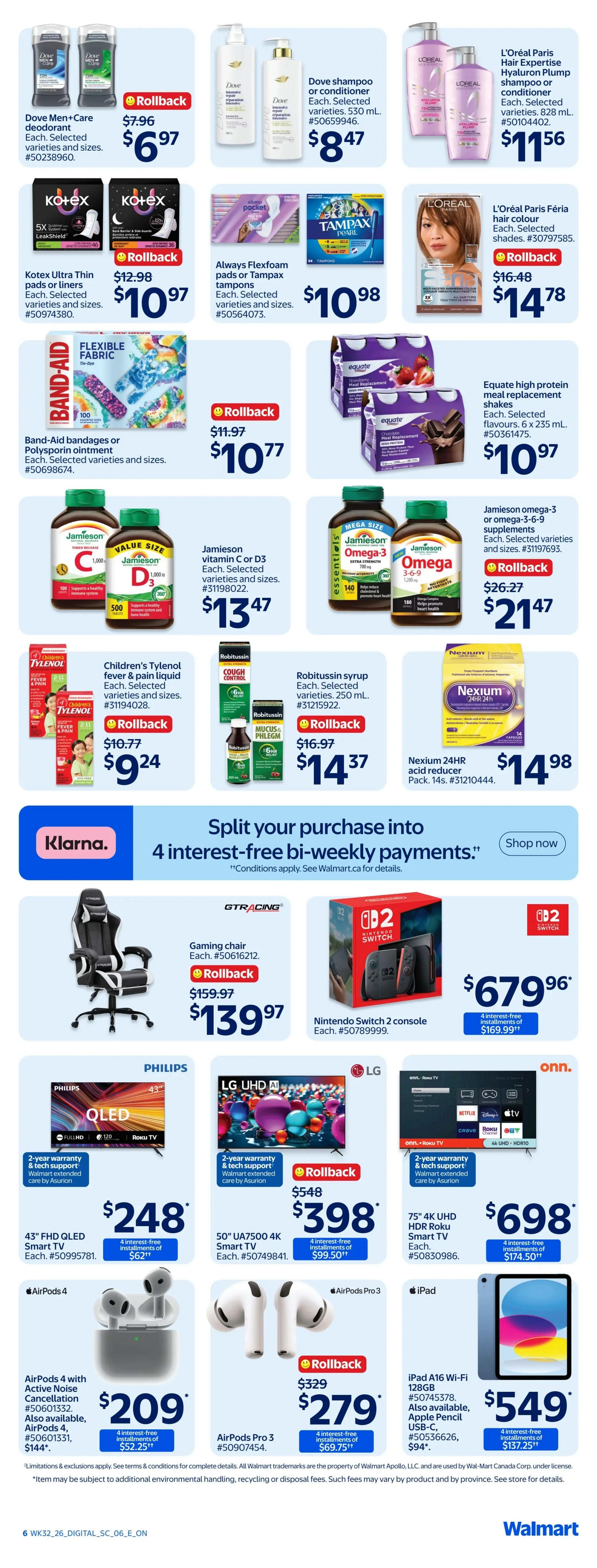 Walmart (ON) Flyer September 3 to 9