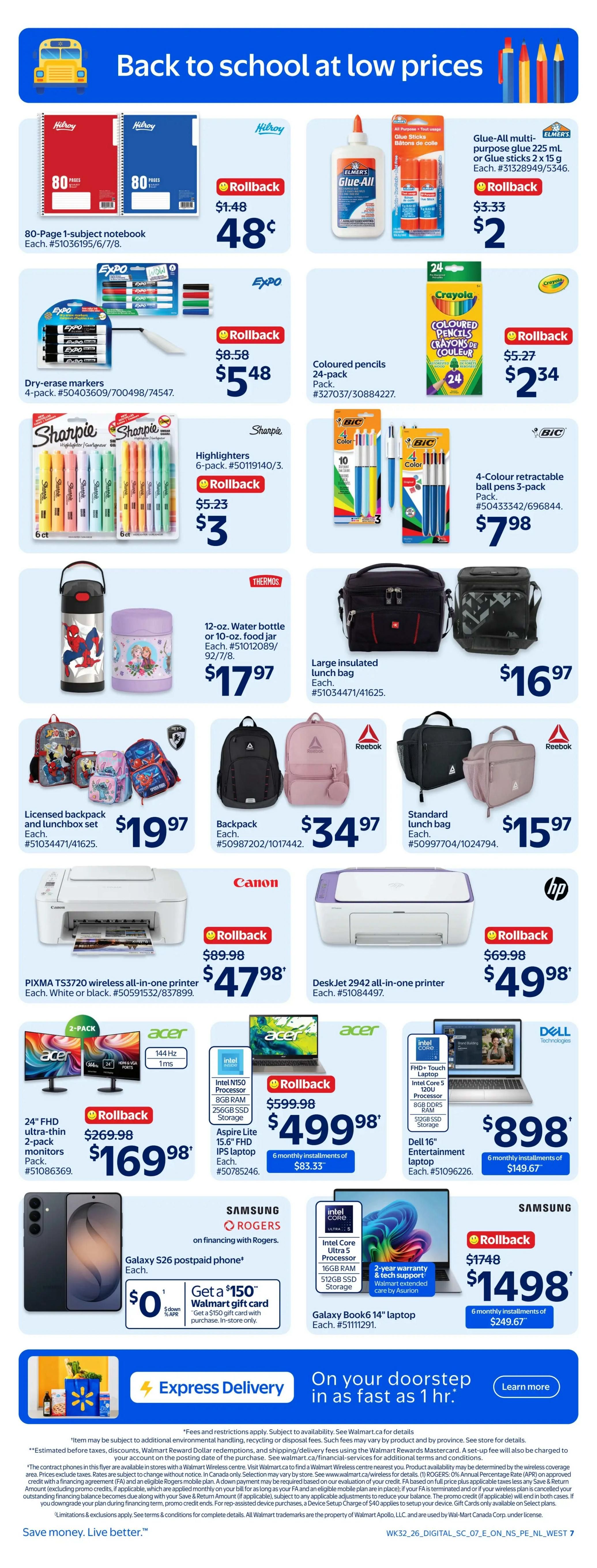 Walmart (ON) Flyer September 3 to 9