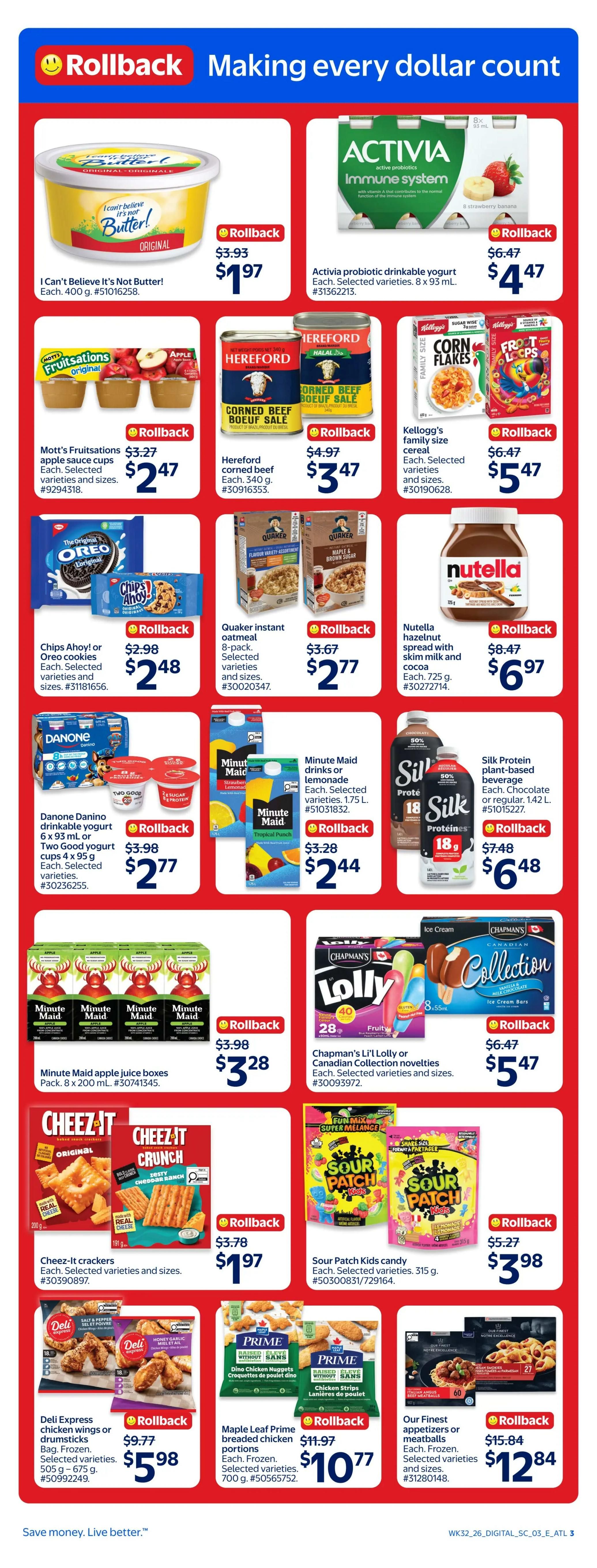 Walmart (Atlantic) Flyer September 3 to 9