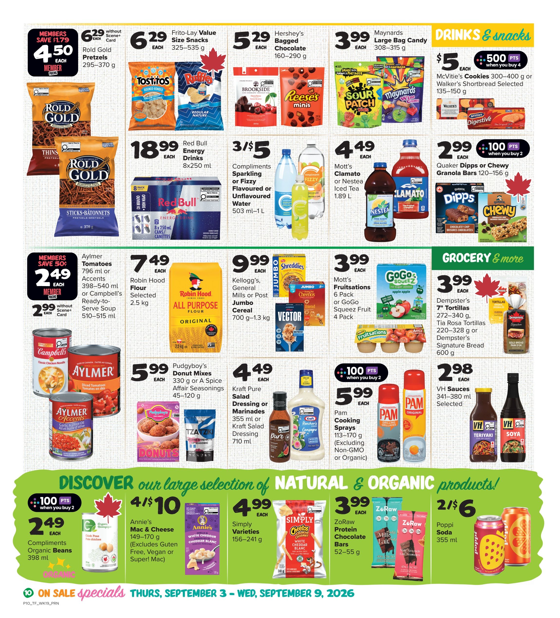 Thrifty Foods Flyer September 3 to 9