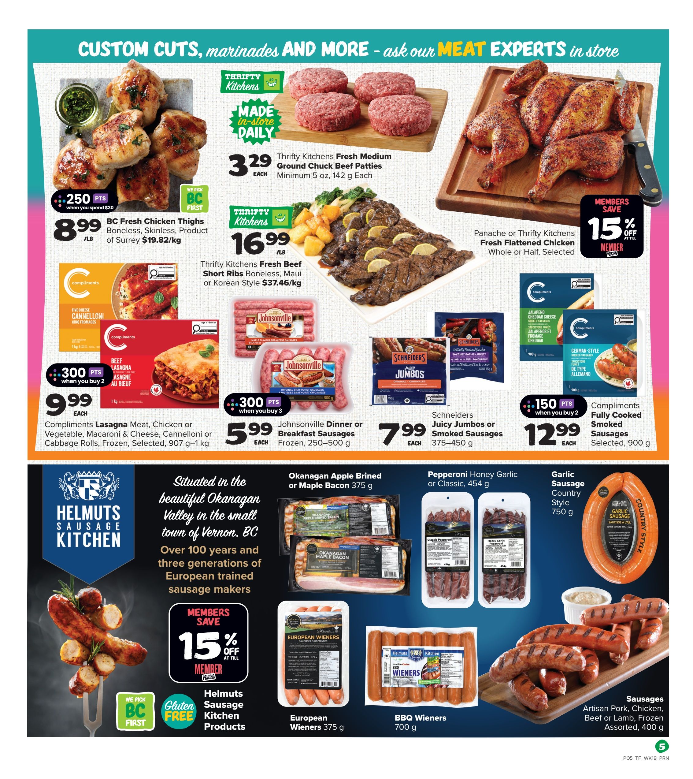 Thrifty Foods Flyer September 3 to 9