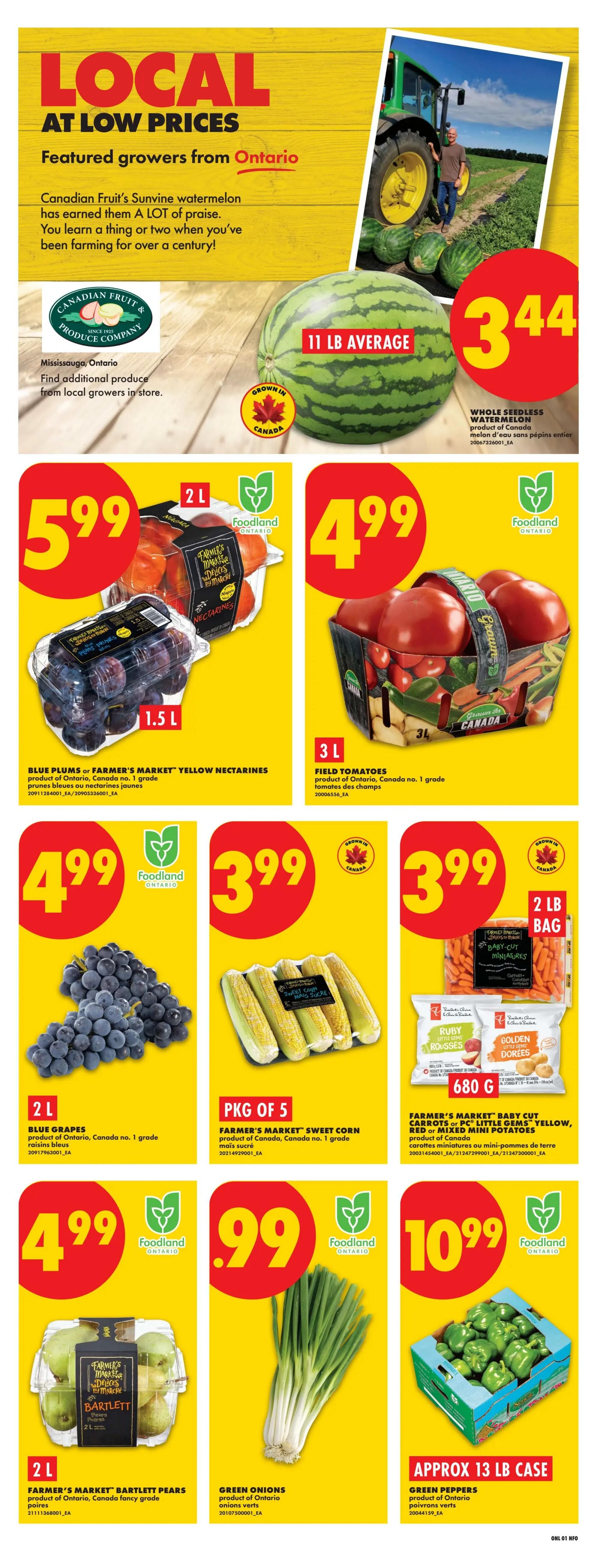 No Frills (ON) Flyer September 3 to 9