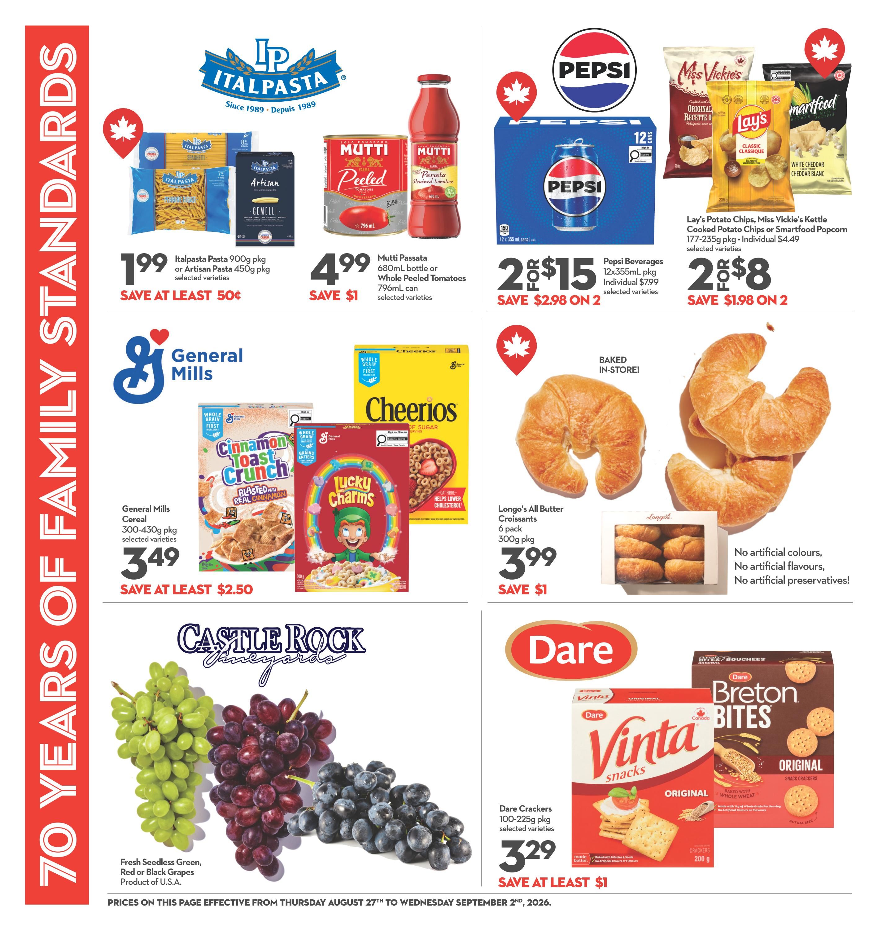 Longo's Flyer September 3 to 9