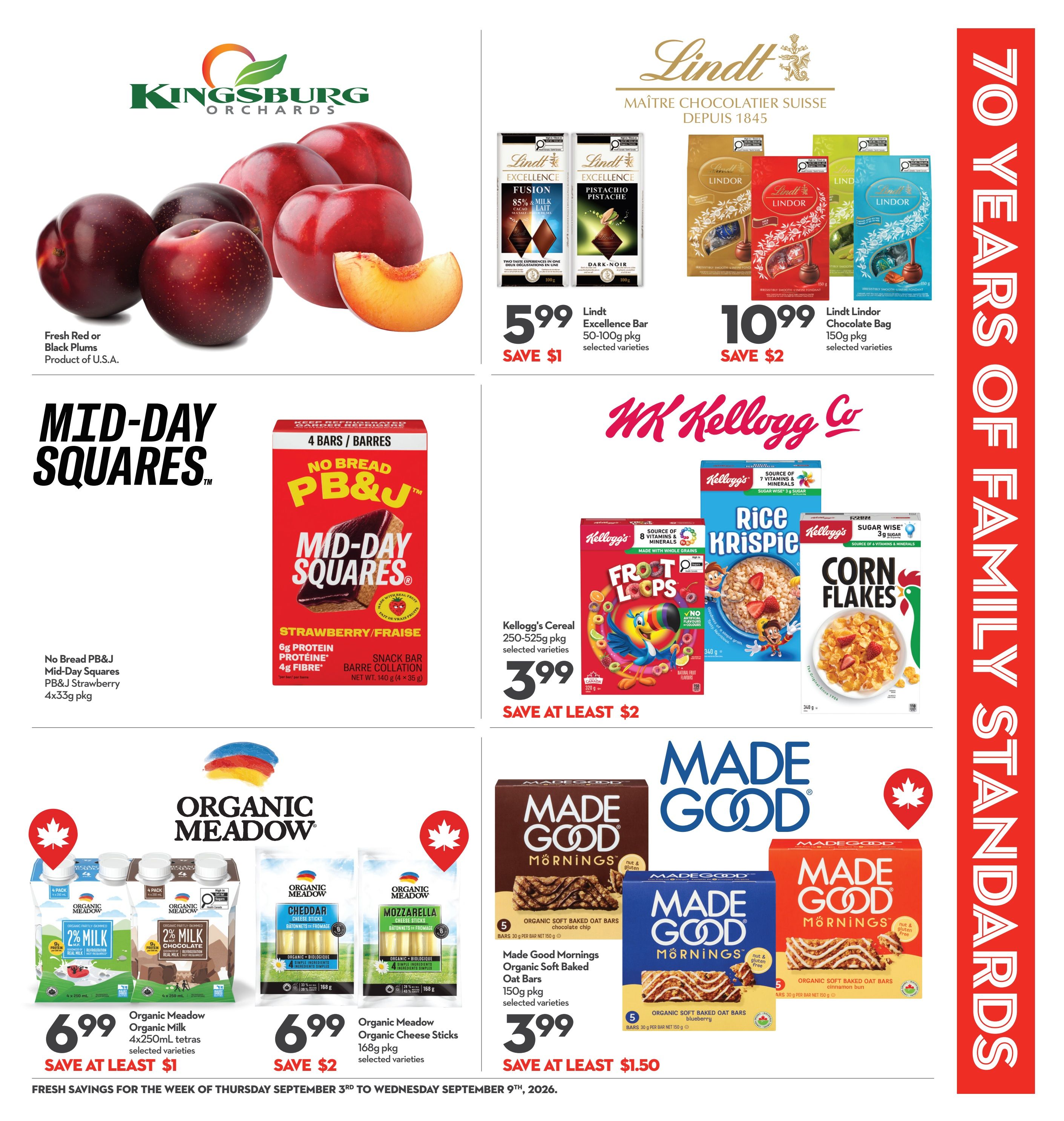Longo's Flyer September 3 to 9