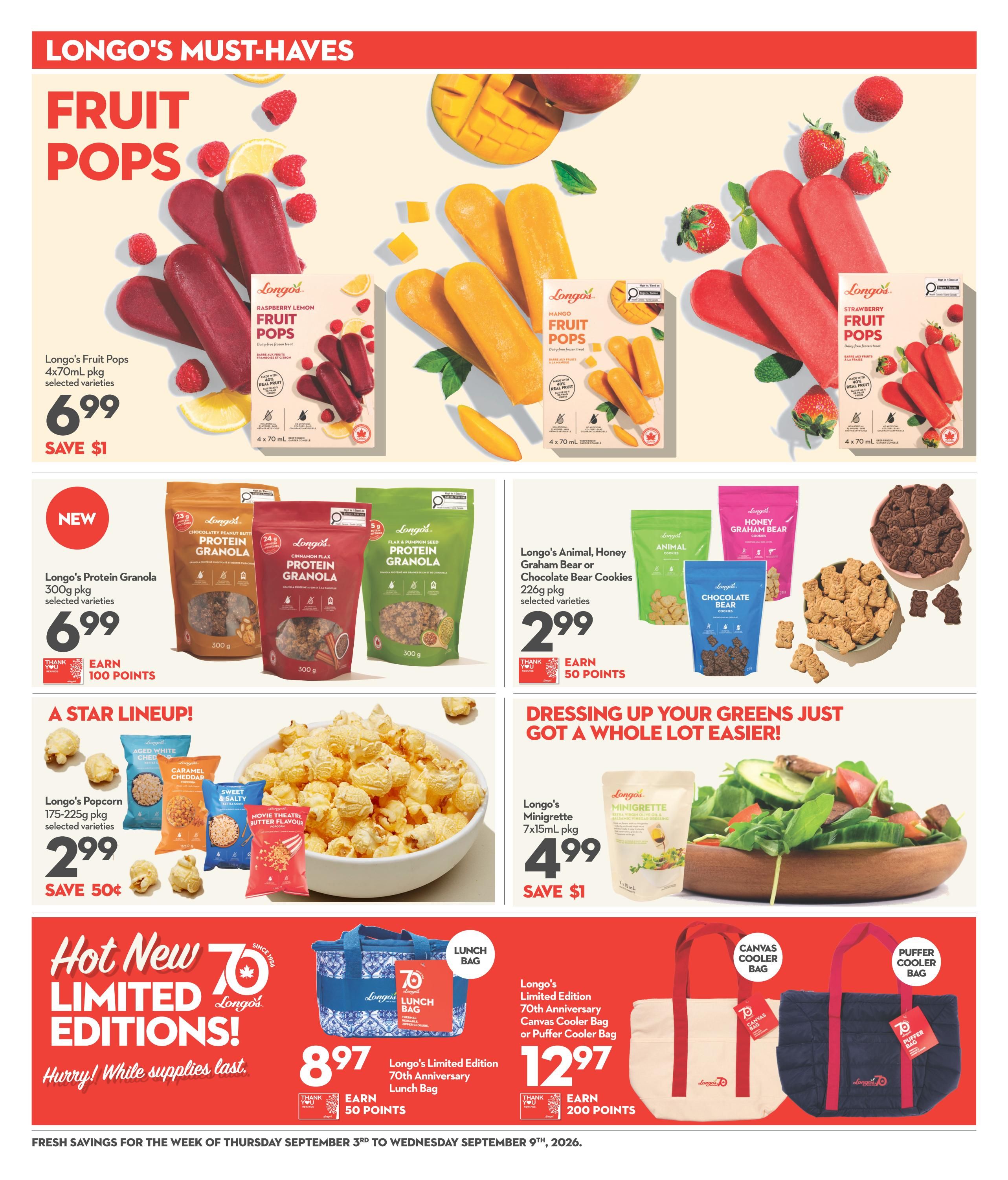 Longo's Flyer September 3 to 9