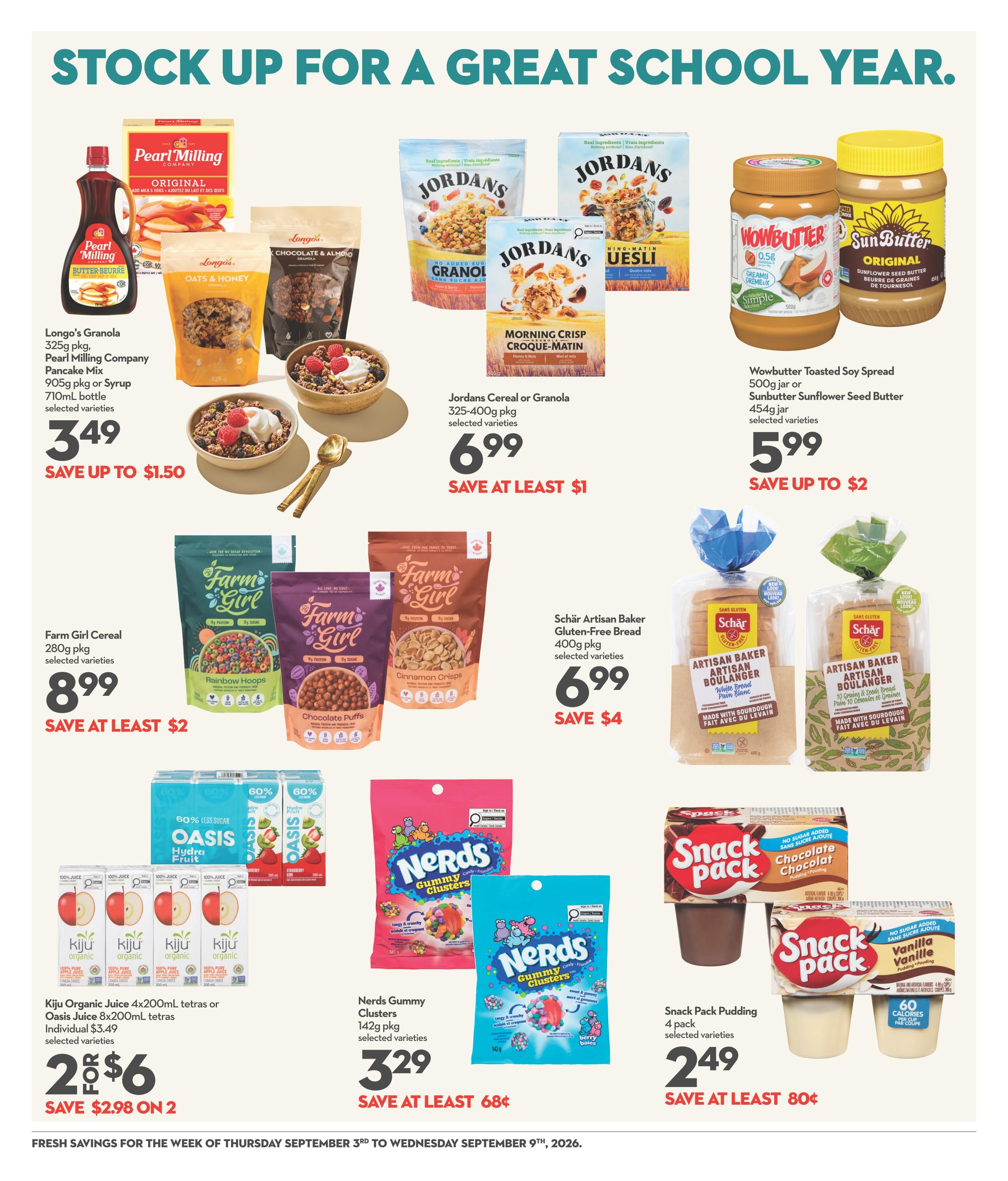 Longo's Flyer September 3 to 9