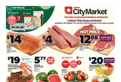 Loblaws City Market (West) Flyer September 3 to 9
