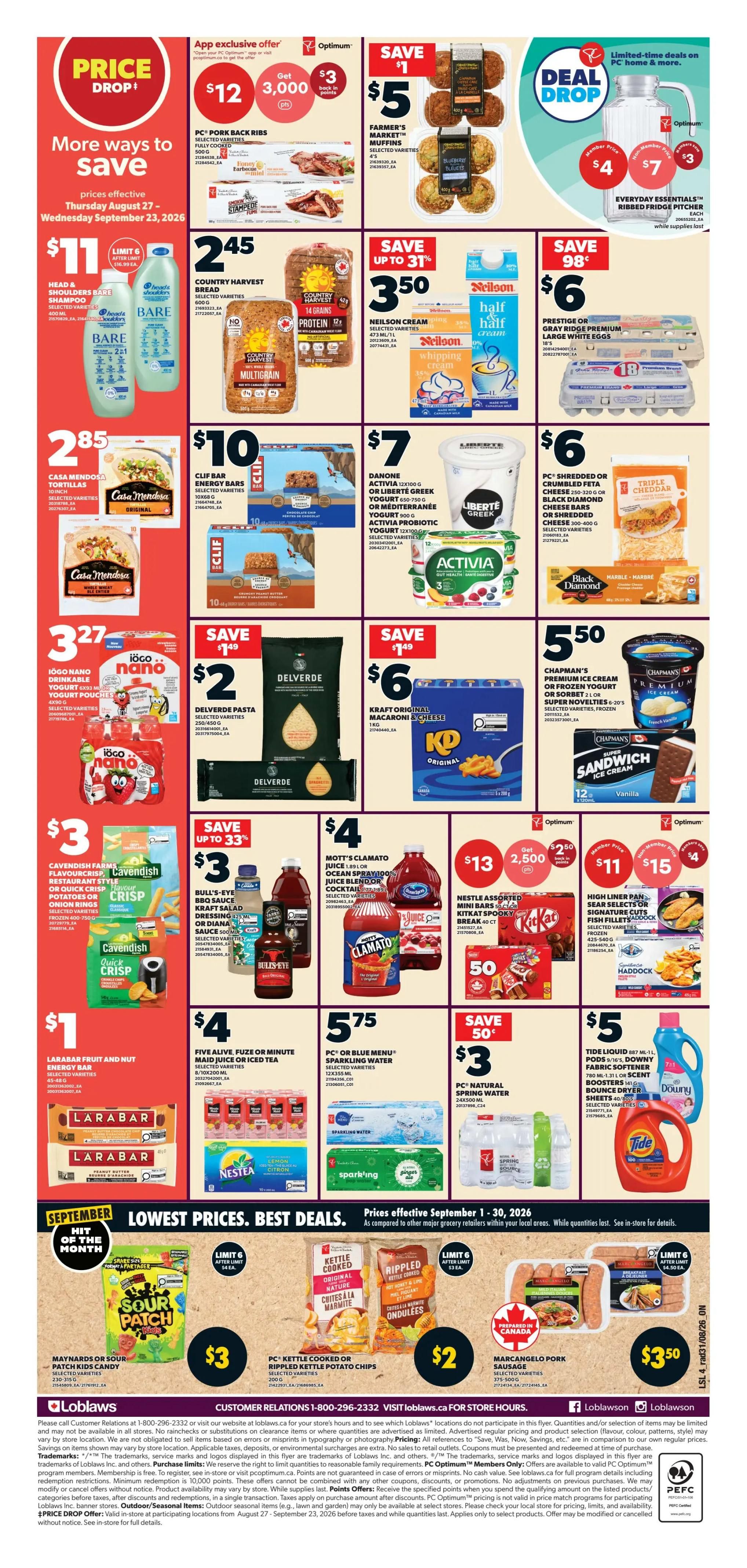 Loblaws (ON) Flyer September 3 to 9