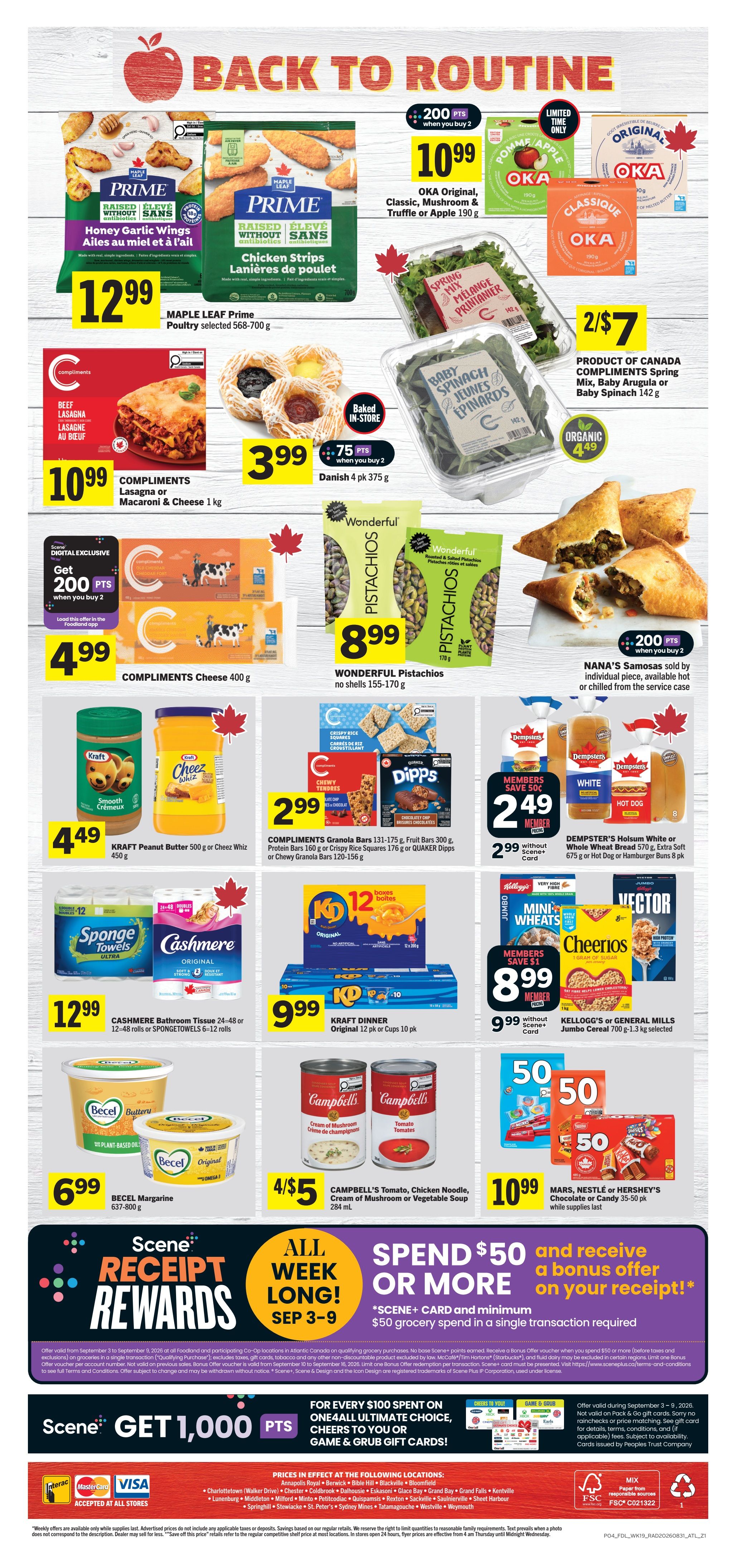 Foodland (Atlantic) Flyer September 3 to 9