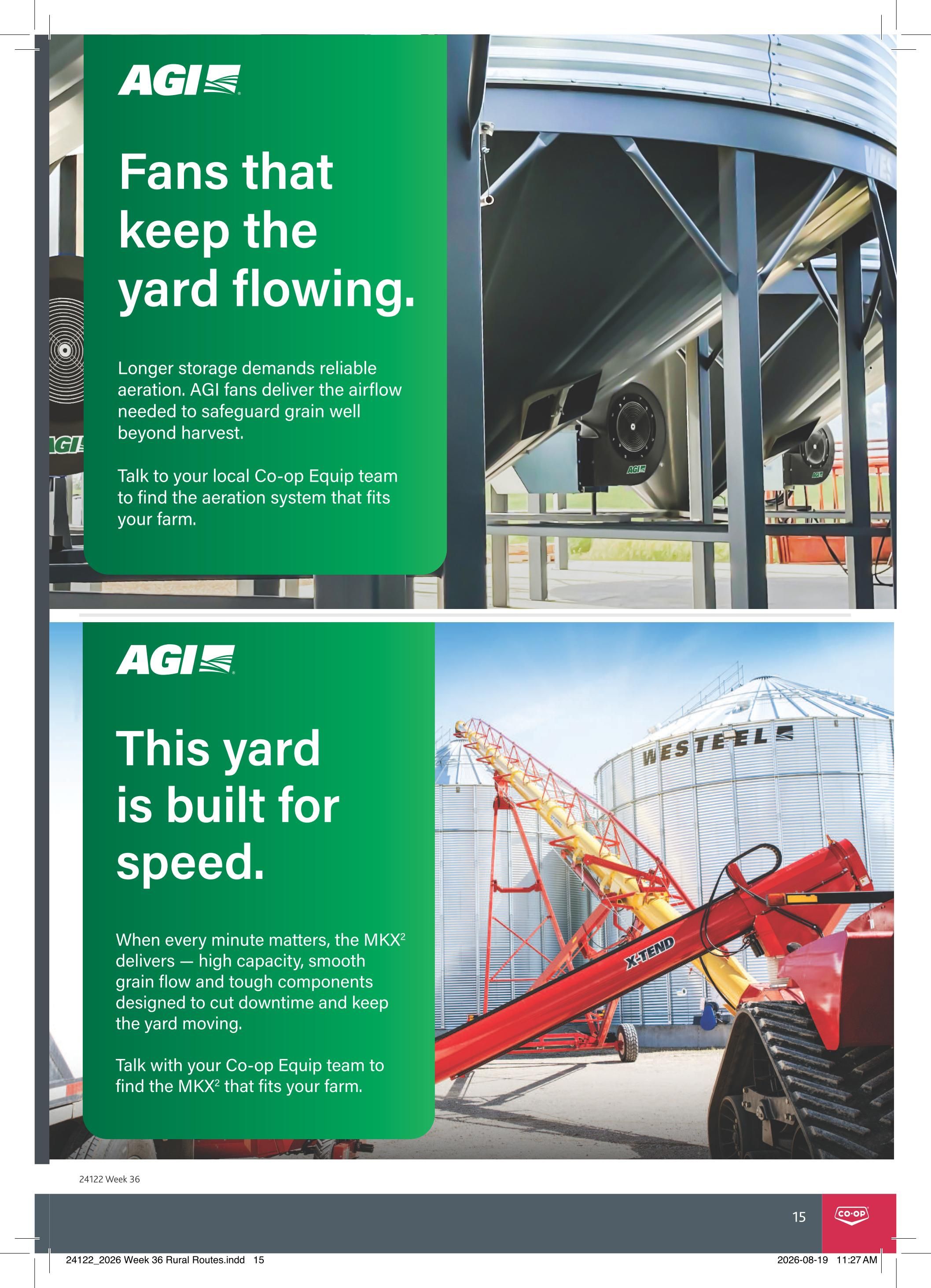 Co-op (West) Rural Routes Flyer September 3 to 23