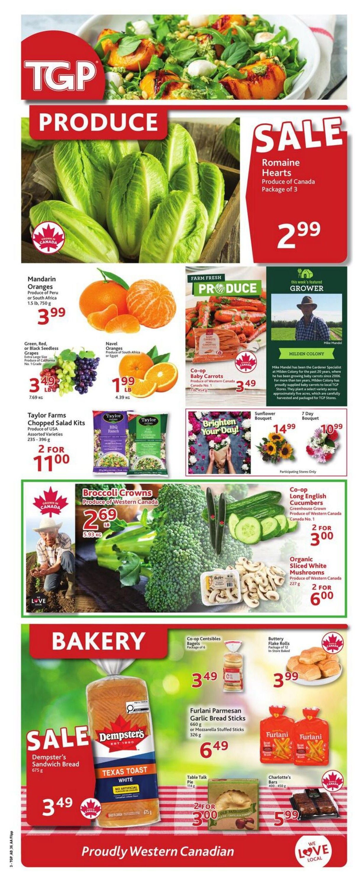 TGP The Grocery People Flyer September 3 to 9