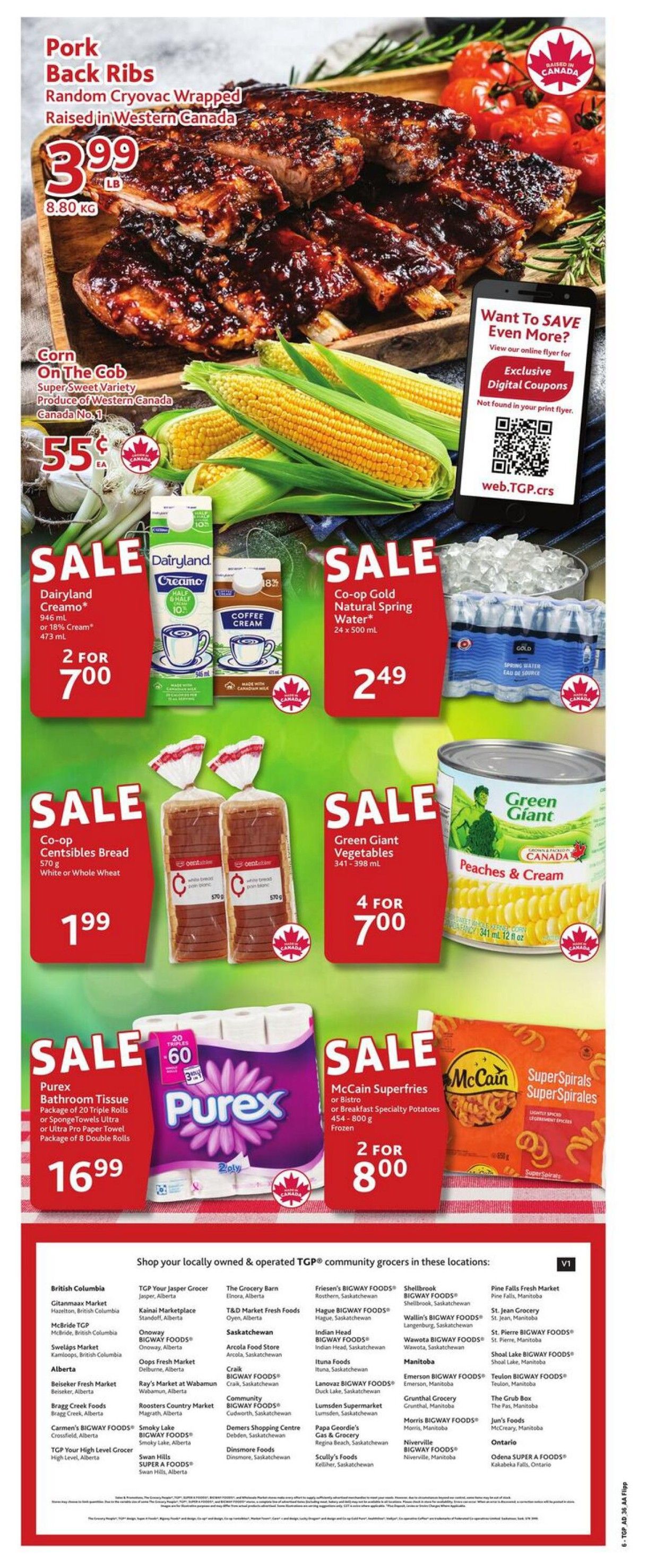 TGP The Grocery People Flyer September 3 to 9