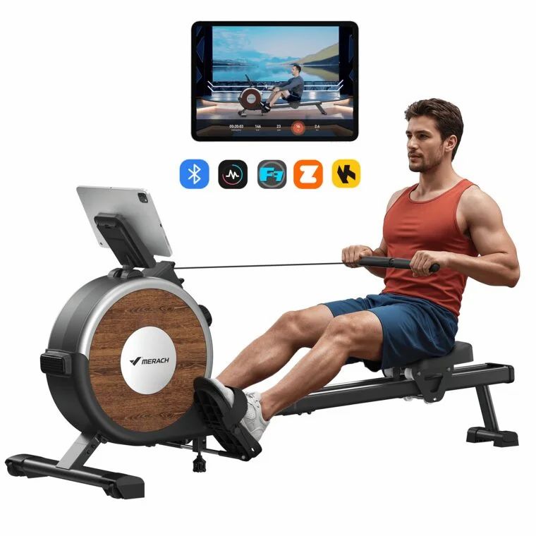 Walmart: MERACH Magnetic Rowing Machine, 16-Level Resistance, Bluetooth - $206.99 Walmart: MERACH Magnetic Rowing Machine, 16-Level Resistance, Bluetooth - $206.99