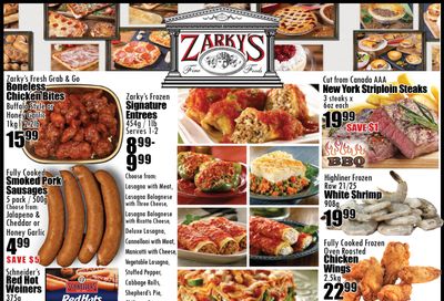 Zarky's Flyer September 2 to 15