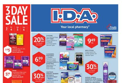 I.D.A. Flyer September 4 to 10