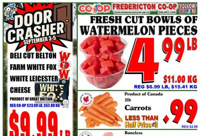 Fredericton Co-op Flyer September 3 to 9