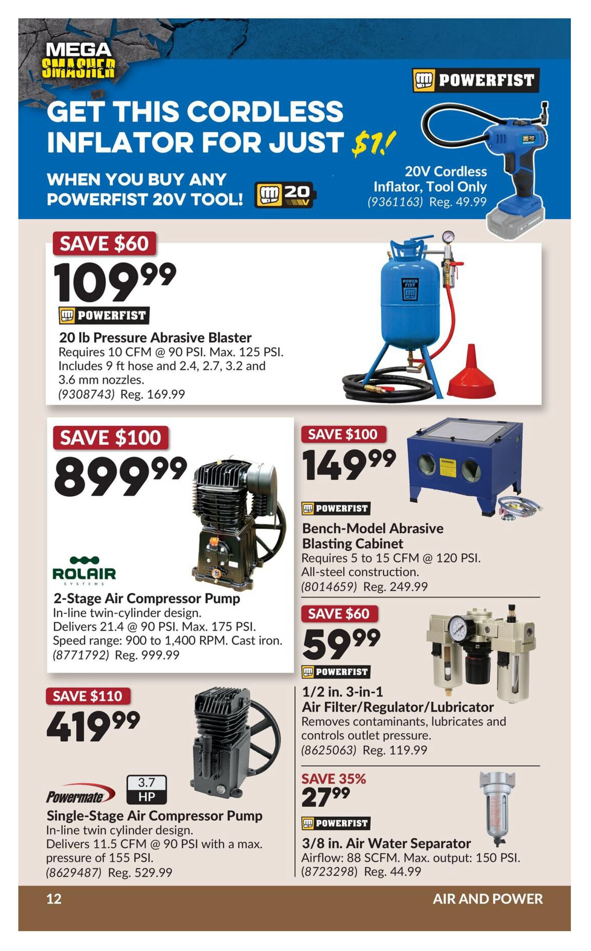 Princess Auto Flyer September 8 to 20
