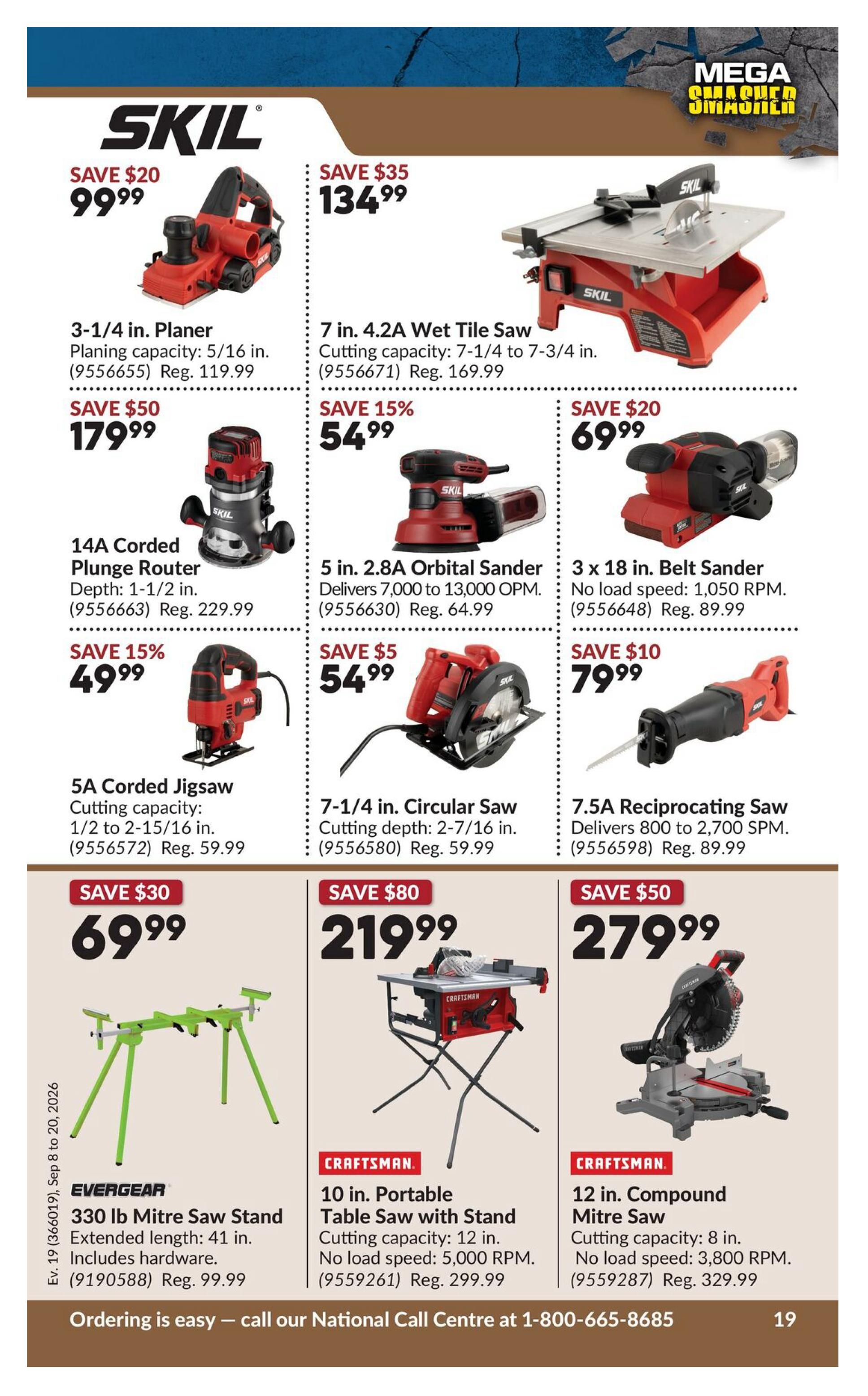 Princess Auto Flyer September 8 to 20