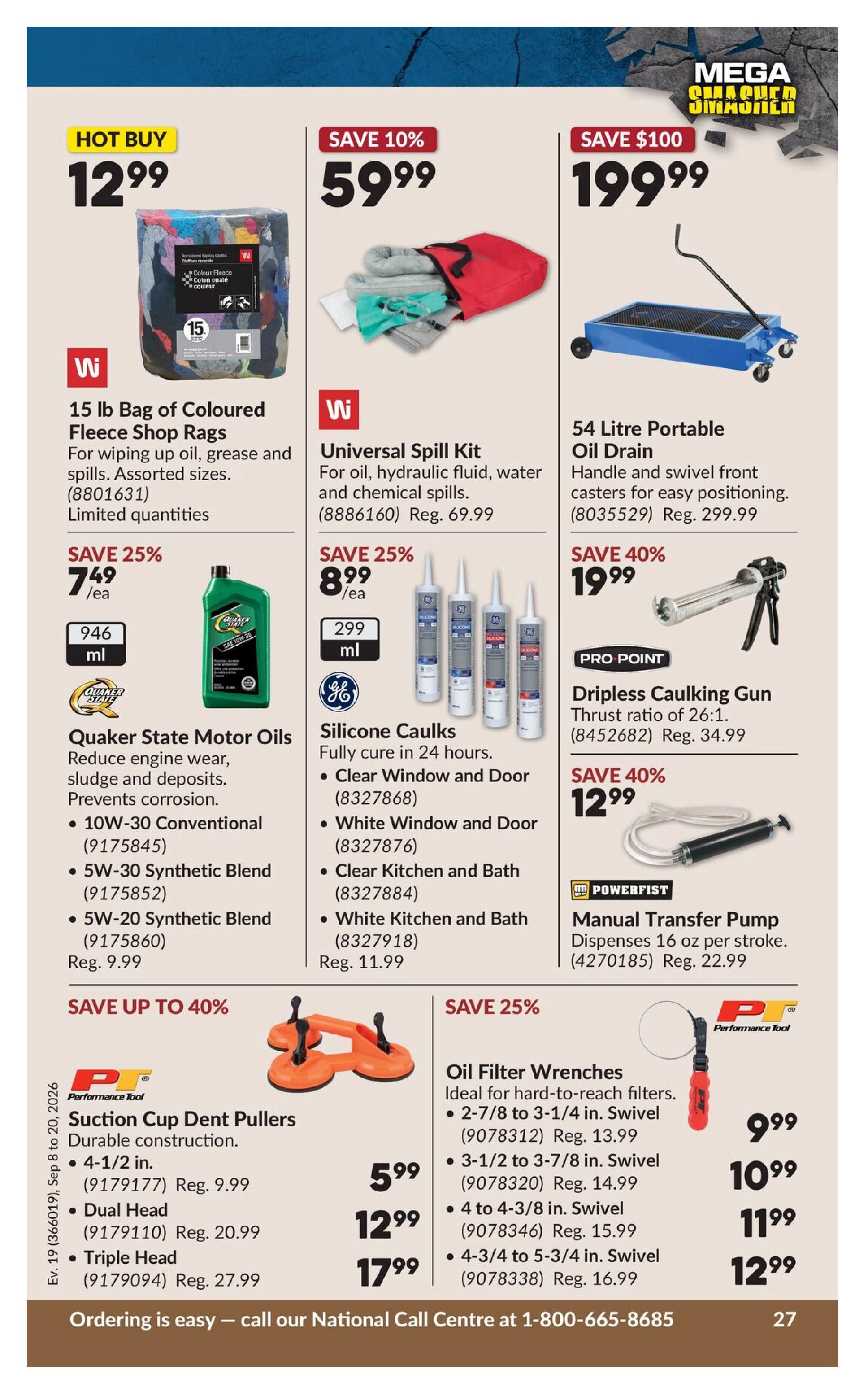 Princess Auto Flyer September 8 to 20