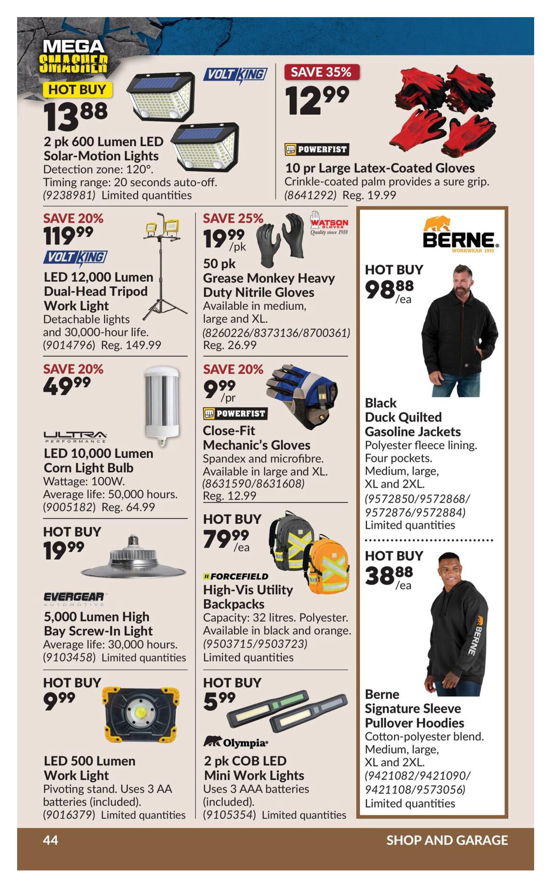 Princess Auto Flyer September 8 to 20