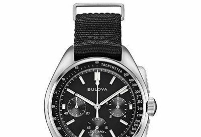 Amazon.ca: $390 Bulova Lunar Pilot - 45mm, Nylon Strap, Classic Font
