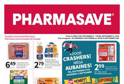 Pharmasave (NB) Flyer September 4 to 10