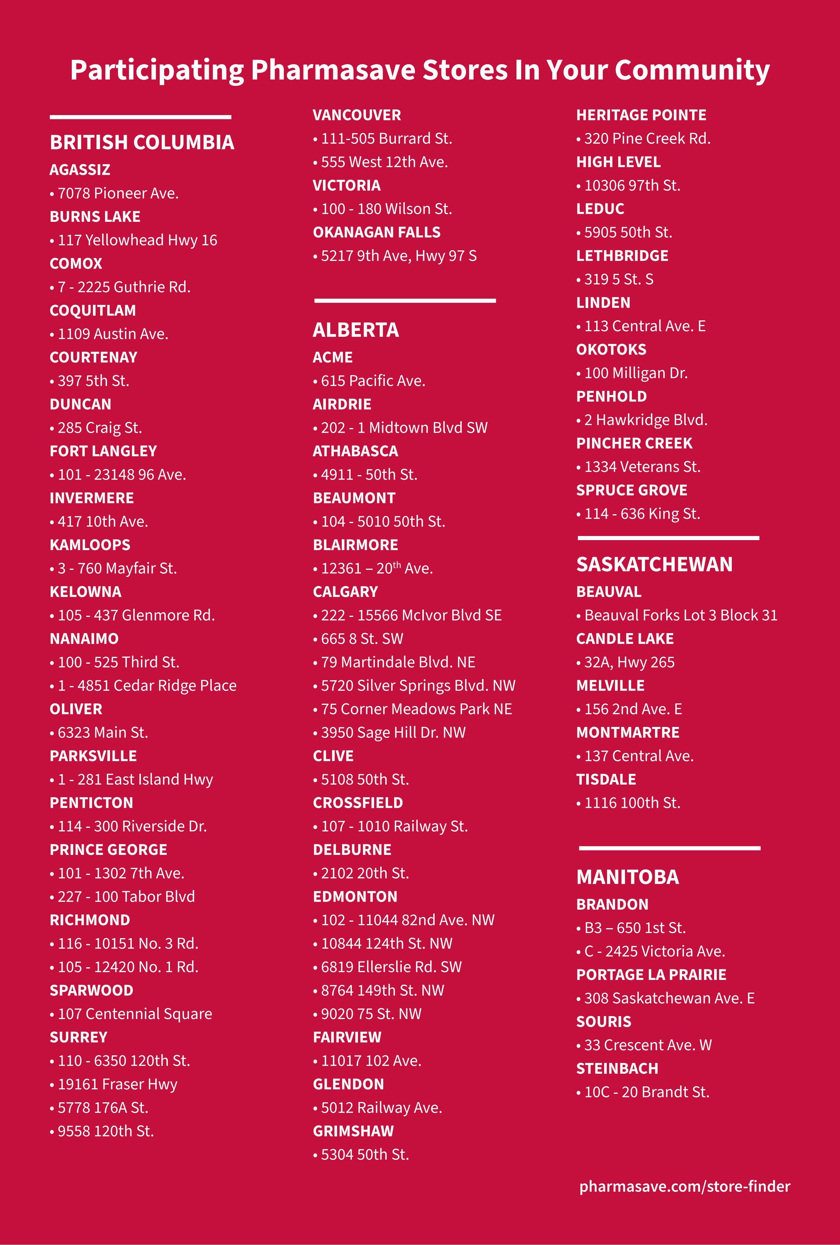 Pharmasave (ON & West) Flyer September 4 to 17