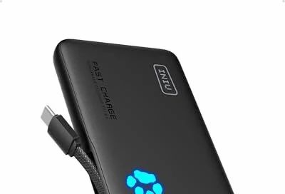 Amazon.ca: INIU Slimmest 45W 10000mAh Power Bank with Built in USB C Cable $18.86