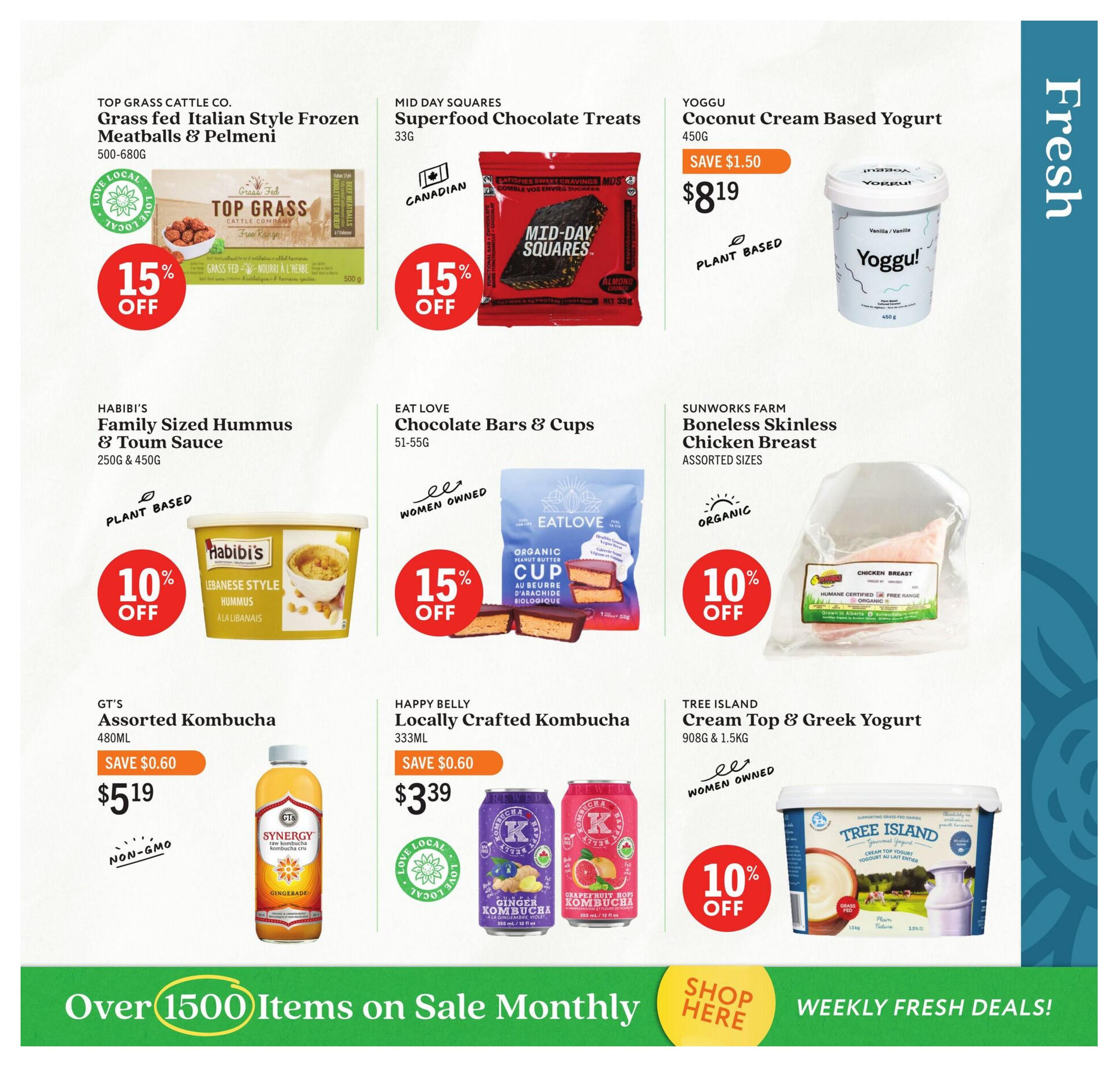 Community Natural Foods Flyer September 3 to 30