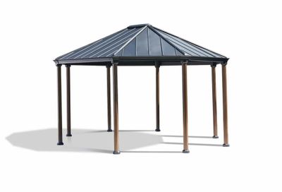 Canadian Tire: YMMV Holbrook Octagonal Hard-Top Gazebo, 14.5x12.5-ft 62% OFF (949.93 REG $2499.99))
