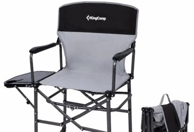 Costco: KingCamp Quick Fold Director's Chair with Oversized Seat $39.97