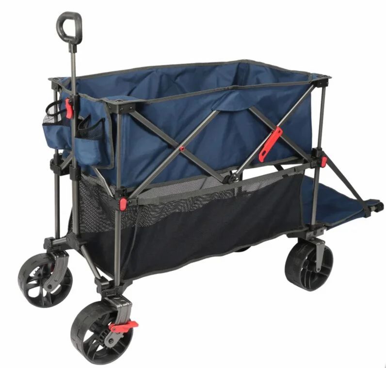 Costco: Timber Ridge Double Decker Folding Wagon $59.97 Costco: Timber Ridge Double Decker Folding Wagon $59.97