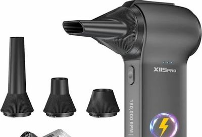 Amazon.ca: ZANXELORR X115 Pro Rechargeable Electric Air Duster – $26.99