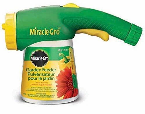 Amazon.ca: Miracle-Gro Garden Feeder Hose Attachment | Plant Food Sprayer $6.00 (reg. $21.98) Amazon.ca: Miracle-Gro Garden Feeder Hose Attachment | Plant Food Sprayer $6.00 (reg. $21.98)
