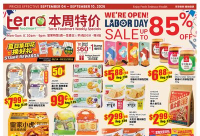 Terra Foodmart Flyer September 4 to 10
