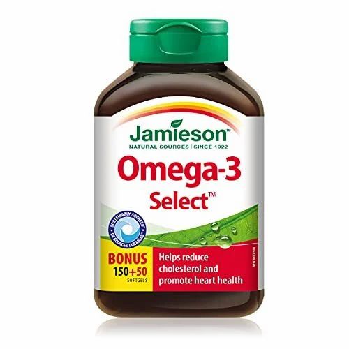 Amazon.ca: Jamieson Omega-3 Select 1,000 mg, 200 units, $10.44 with S&S Amazon.ca: Jamieson Omega-3 Select 1,000 mg, 200 units, $10.44 with S&S
