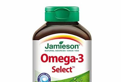 Amazon.ca: Jamieson Omega-3 Select 1,000 mg, 200 units, $10.44 with S&S