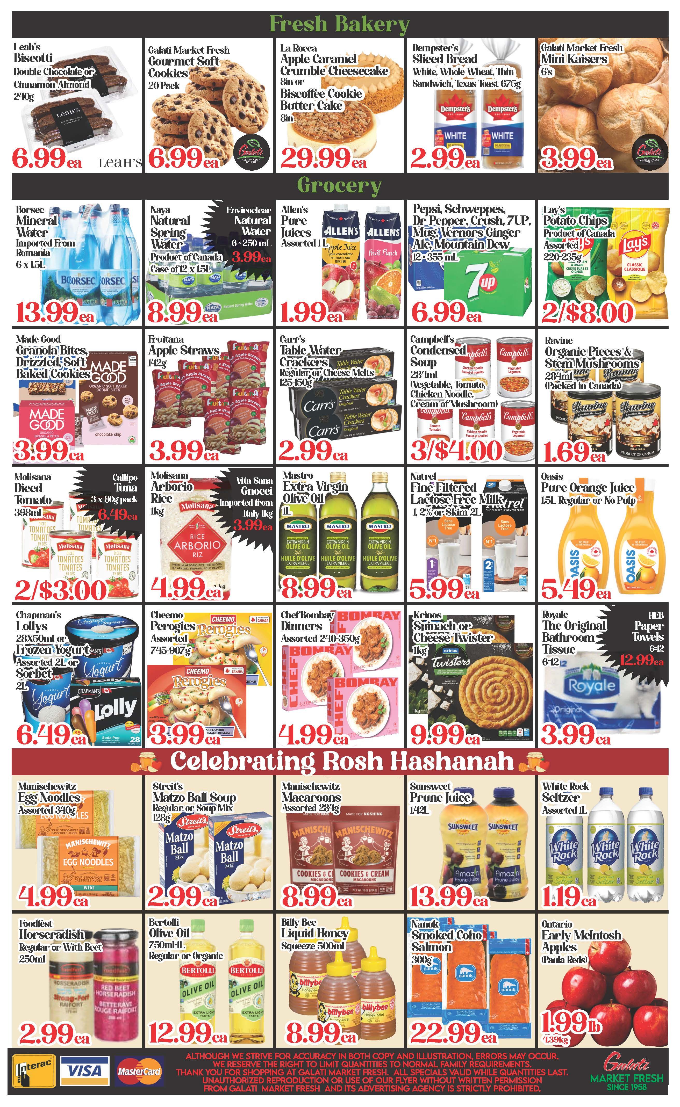 Galati Market Fresh Flyer September 4 to 17