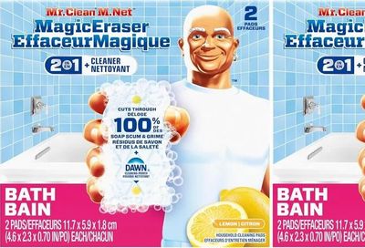 Amazon.ca: Mr. Clean Magic Eraser Sponge, Bathroom Cleaner (2ct x 2pack) $7.58 w S&S