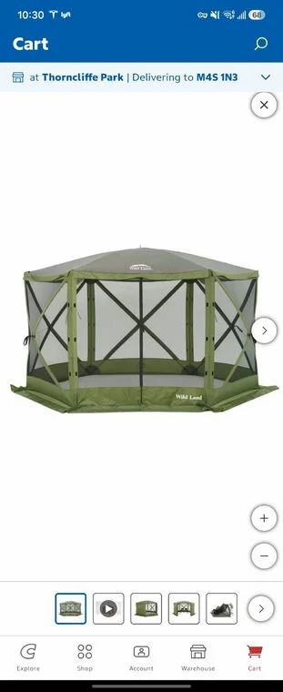 Costco: WildLand Instant Set-up Screen Shelter with Shade Panels Costco: WildLand Instant Set-up Screen Shelter with Shade Panels