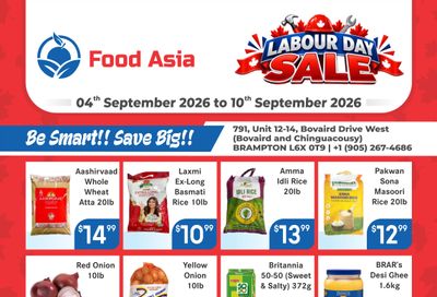 FoodAsia Flyer September 4 to 10