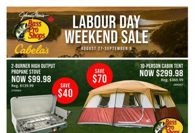Bass Pro Shops Flyer September 4 to 9