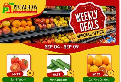 Pistachios Supermarket Flyer September 4 to 9