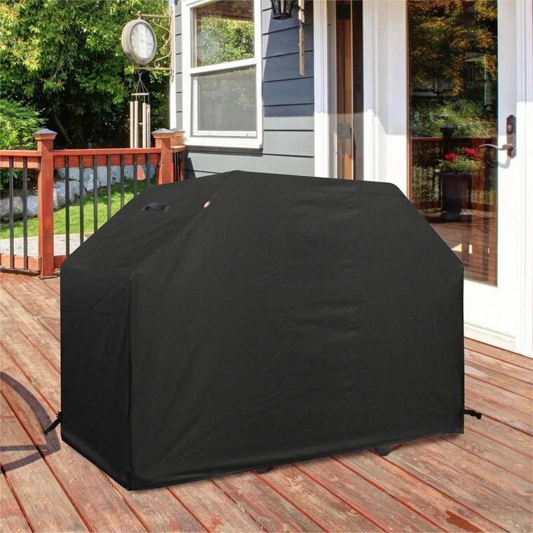 Walmart: Expert Grill 60” Grill Cover, Abrasion & Water Resistant Black PVC - $19
