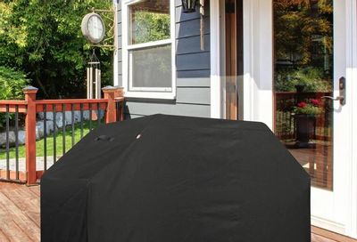 Walmart: Expert Grill 60” Grill Cover, Abrasion & Water Resistant Black PVC - $19