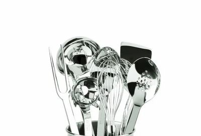Costco: ($99.99) All-Clad Stainless Steel Kitchen utensil set, 8 piece, Costco