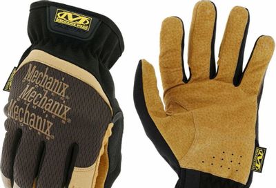 Walmart: Mechanix Wear DuraHide® Leather FastFit® Work Gloves (X-Large, Brown/Black) $9