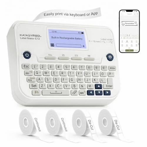 Amazon.ca: SUPVAN E12 Keyboard & Bluetooth Label Maker with 4 Tapes Amazon.ca: SUPVAN E12 Keyboard & Bluetooth Label Maker with 4 Tapes