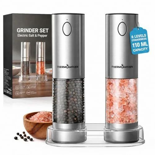 Amazon.ca: ThermoMaven Electric Salt and Pepper Grinder Set - $44.99 Amazon.ca: ThermoMaven Electric Salt and Pepper Grinder Set - $44.99